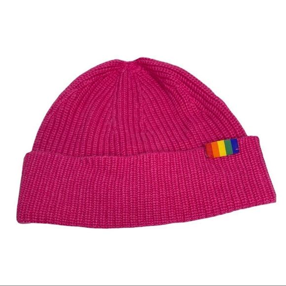 Kurt Geiger London WE ARE ONE BEANIE toque pink - Picture 2 of 5